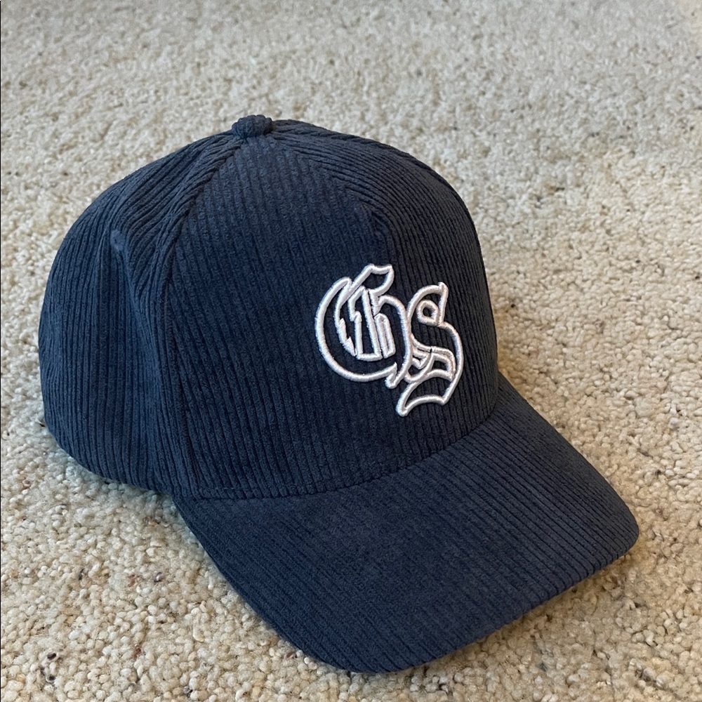 RARE CORDUROY “GS” DUB NATION GOLDEN STATE WARRIORS SNAPBACK HAT CAP